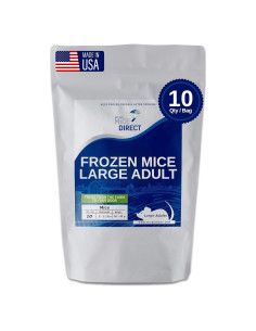 Ratones Congelados Grandes Adultos MiceDirect - Paquete de 10
