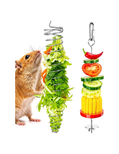 2 Juguetes de Enriquecimiento para Ratas Hpmjz Acero Inoxidable 2 Juguetes de Enriquecimiento para Ratas Hpmjz Acero Inoxidable