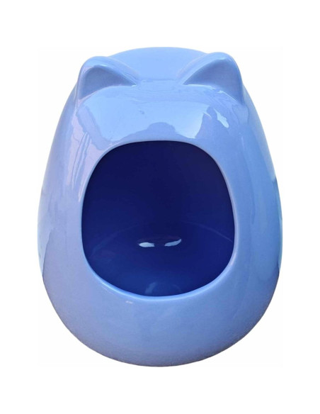 Baño Cerámico Grande para Chinchillas Azul Lavanda 1.22 kg Baño Cerámico Grande para Chinchillas Azul Lavanda 1.22 kg