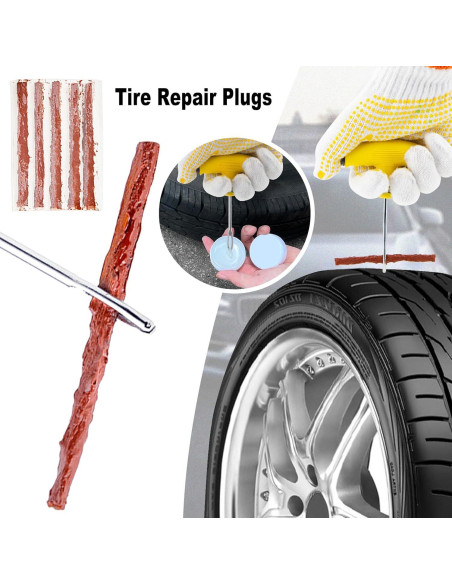 Kit de Emergencia para Automóviles POVTIMS 41 Piezas Kit de Emergencia para Automóviles POVTIMS 41 Piezas