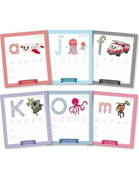 Tarjetas de Trazado Reutilizables Apostrophe Games 31 Piezas Tarjetas de Trazado Reutilizables Apostrophe Games 31 Piezas