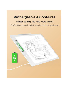 Tablero de Trazado LED A4 Barito 2 en 1 Recargable 2