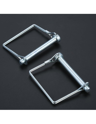 Paquete de 2 Pines de Enganche de Remolque Truleego 8 mm x 89 mm