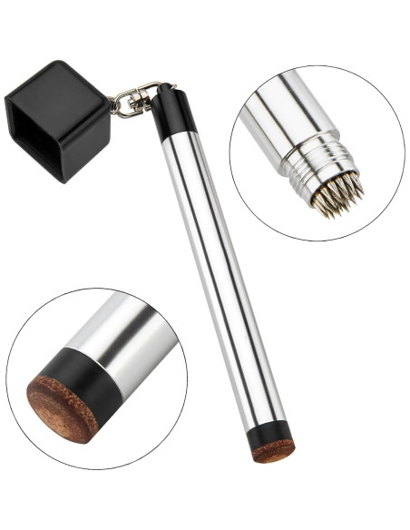 Soporte de Tiza para Billar TRINKA 2 Pcs Portátil 2 en 1 Soporte de Tiza para Billar TRINKA 2 Pcs Portátil 2 en 1