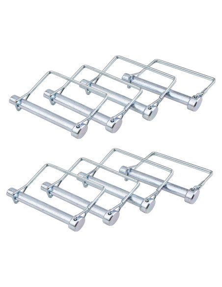 Paquete de 8 Pasadores de Acoplador de Remolque Truleego 9.53x10.16cm Paquete de 8 Pasadores de Acoplador de Remolque Truleego 9.53x10.16cm