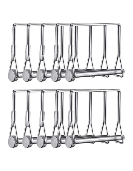 Pasadores de Bloqueo de Alambre Sunnyway 10 Pcs 4" Acero Inoxidable Pasadores de Bloqueo de Alambre Sunnyway 10 Pcs 4" Acero Inoxidable