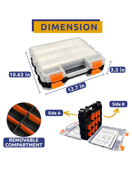 Kit de Pasadores y Clips para Remolque 232 Pcs PINAILER Kit de Pasadores y Clips para Remolque 232 Pcs PINAILER