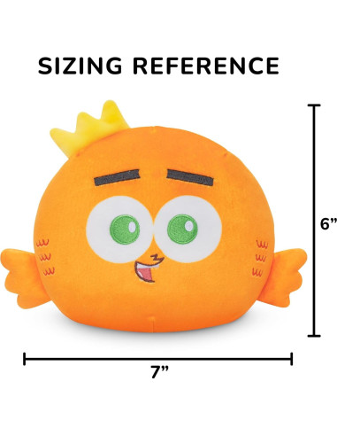 Peluche Reversible TeeTurtle Cosmo 15.24 cm Kawaii Nickelodeon