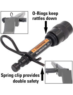 Cerradura de Enganche TowWorks 79655 con Pasador de 13 mm 2