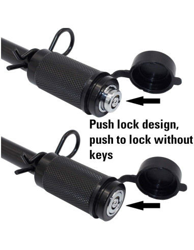 Cerraduras para Enganche de Remolque TowWorks 79633 - 3 Pasadores 5/8"