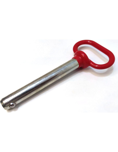 Pasador de Detención ZOROLE 5/8" x 4" Acero Zinc Rojo Pasador de Detención ZOROLE 5/8" x 4" Acero Zinc Rojo