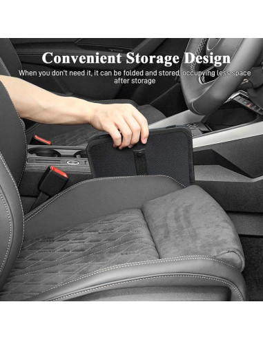 Basurero Plegable para Coche QZTYTY 7.5L Impermeable Negro