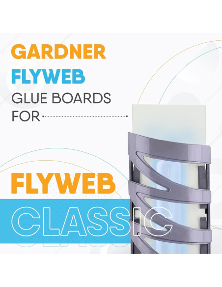 Tableros de Pegamento Flyweb Gardner - 10 Unidades 7.6x12.7 cm Tableros de Pegamento Flyweb Gardner - 10 Unidades 7.6x12.7 cm