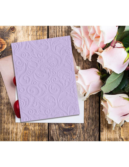 Carpeta de Embossing ALIBBON Vides 17.78x12.45 cm para Scrapbooking Carpeta de Embossing ALIBBON Vides 17.78x12.45 cm para Scrapbooking