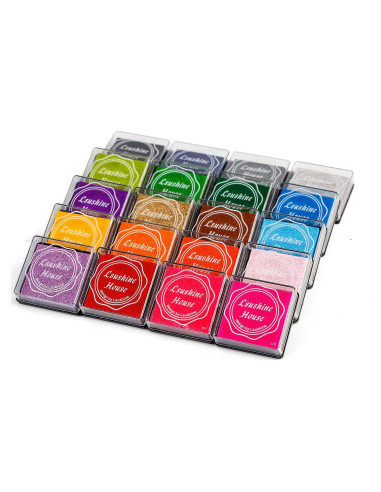Tinta de Sello Lsushine Craft 20 Colores para Niños