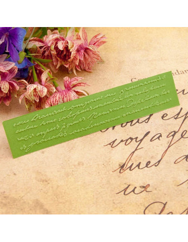 10 Plantillas de Embossing QSZKeer para Scrapbook y Tarjetas