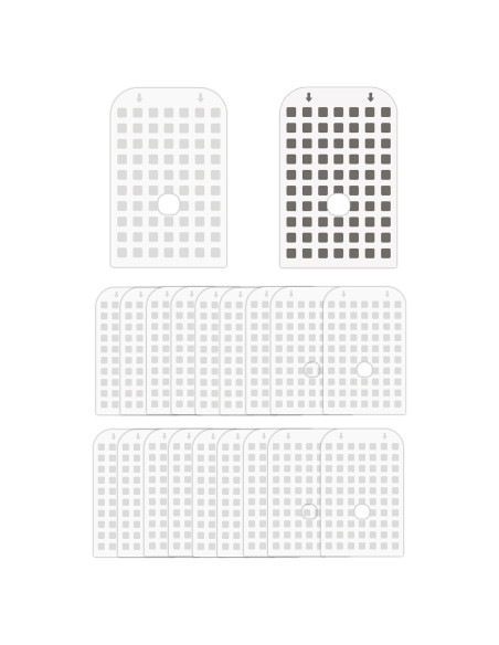 20 Tarjetas de Pegamento para Trampa de Moscas DFAGIE GS6 20 Tarjetas de Pegamento para Trampa de Moscas DFAGIE GS6