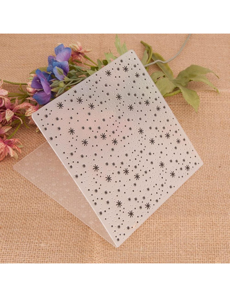 Plantilla de Embossing Lily Craft Copo de Nieve 15x15cm Plantilla de Embossing Lily Craft Copo de Nieve 15x15cm
