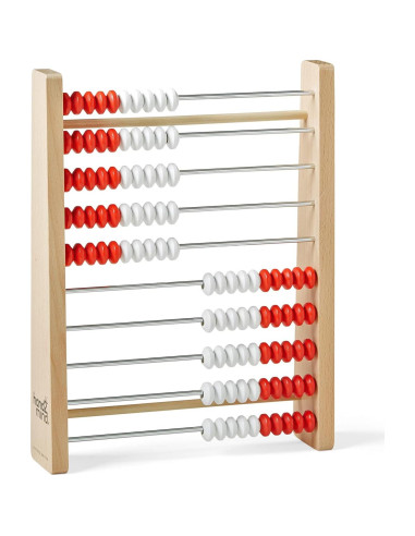 Rekenrek de Madera Hand2mind 100 Cuentas para Niños 4-10 Años