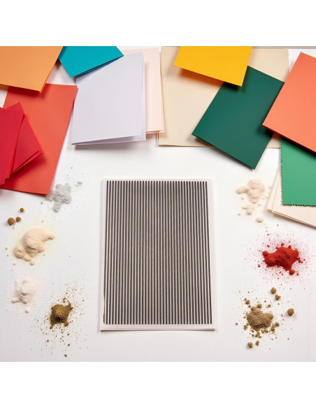 Carpeta de Embosado de Plástico JJLFresheners 2.54x2.54cm Carpeta de Embosado de Plástico JJLFresheners 2.54x2.54cm