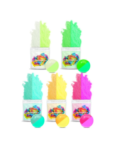 Polvo de Pigmento Brillante MARBLERS 140g - Brilla en la Oscuridad