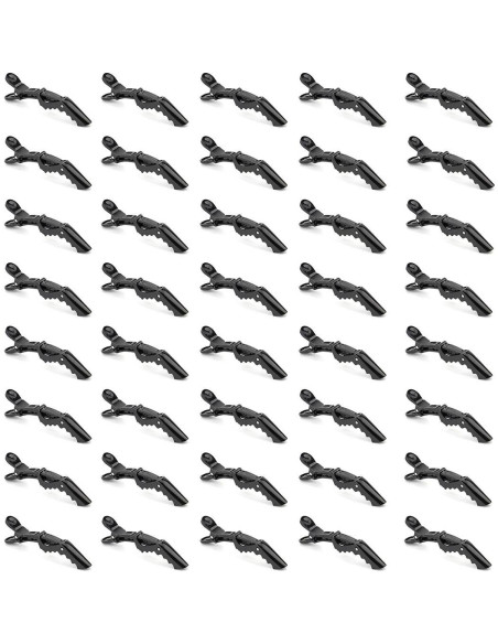 Clips de Pelo Cocodrilo Foraineam - 40 Pcs Antideslizantes Clips de Pelo Cocodrilo Foraineam - 40 Pcs Antideslizantes