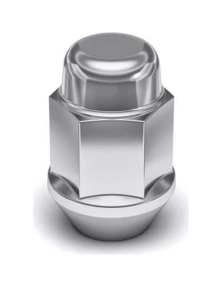 Tuerca de Rueda Acorn M12x1.5 White Knight 20 Piezas Cromadas Tuerca de Rueda Acorn M12x1.5 White Knight 20 Piezas Cromadas