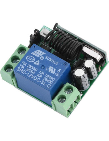 Interruptor de Relé 12V Zerone Control Remoto Multifuncional