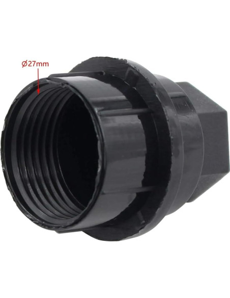 Cubiertas de Tuercas de Rueda Hunting Horse 20 Pcs Negro Cubiertas de Tuercas de Rueda Hunting Horse 20 Pcs Negro
