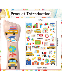 Tatuajes Temporales Yoyuspy - 200+ Diseños Regreso a Clases 2