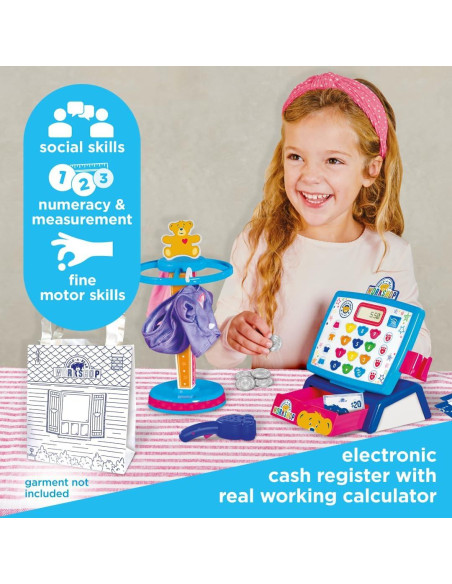Set de Juego Casdon Taller de Osos de Peluche con Caja Registradora Electrónica Set de Juego Casdon Taller de Osos de Peluche con Caja Registradora Electrónica