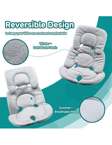 Inserto para Asiento de Auto Bebé Eiszhjk EINPZD-01 Gris