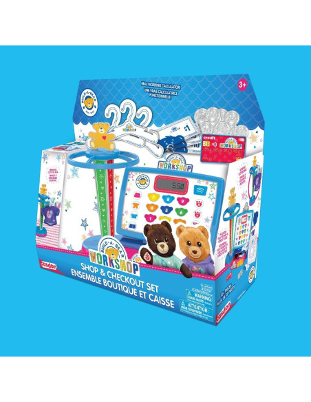 Set de Juego Casdon Taller de Osos de Peluche con Caja Registradora Electrónica Set de Juego Casdon Taller de Osos de Peluche con Caja Registradora Electrónica