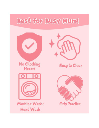 Clips de Chupete de Silicona Babygoal 4 Piezas - Unisex