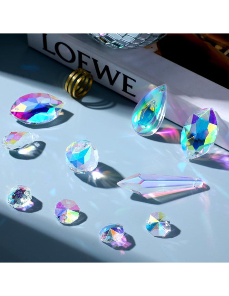 Kit de Manualidades Geelin 400 Piezas Suncatchers Cristal Kit de Manualidades Geelin 400 Piezas Suncatchers Cristal