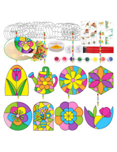 Kit de Artesanías de Atrapasueños WorldBazaar 24 Piezas DIY