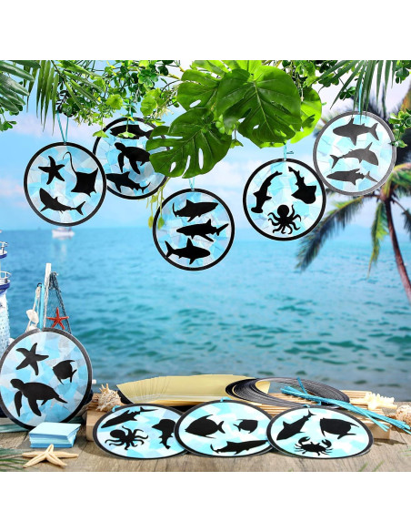 30 Piezas Atrapasueños de Papel Oceánico AmazingSpark DIY 30 Piezas Atrapasueños de Papel Oceánico AmazingSpark DIY