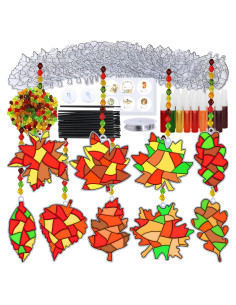 Winlyn Kit de Manualidades Atrapa Rayos Otoño 27 Piezas