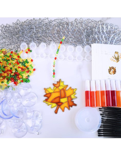 Winlyn Kit de Manualidades Atrapa Rayos Otoño 27 Piezas 2