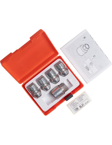 Kit de Bloqueo de Tuercas de Rueda Farad M12 x 1.25 para Subaru