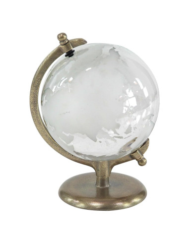 Globo Terráqueo Decorativo Deco 79 Blanco 20.32 cm