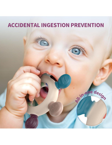 Juguete de Dentición Akolik Silicona para Bebés 0-18 Meses