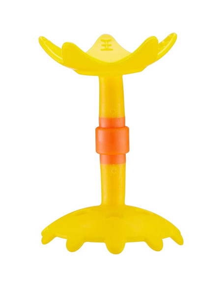 Teether Innobaby Teethin' SMART Amarillo Libre de BPA 31g Teether Innobaby Teethin' SMART Amarillo Libre de BPA 31g