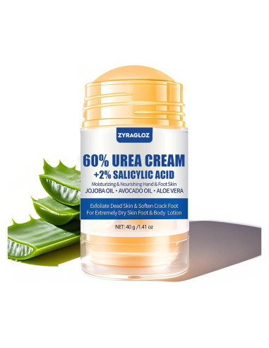 Stick de Crema de Urea 60% ZyraGloz para Pies 40g