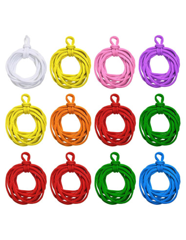 288 Anillos de Trapo de Telar Blulu para Manualidades DIY