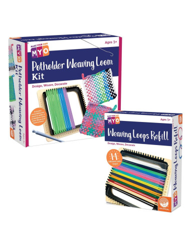 Kit de Telar para Agarradores MindWare - Incluye 432 Bucles