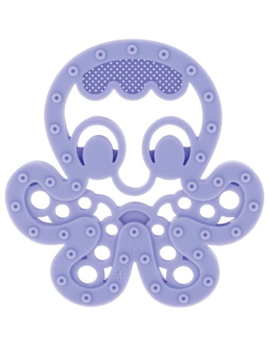 Mordedor de Silicona Nuby para Bebés 3+ Meses - Búho y Pulpo