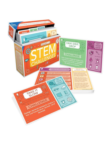 Kits de Ciencia Carson Dellosa - Desafíos STEM para Niños 8-12 Años