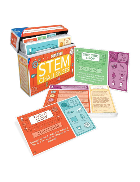 Kits de Ciencia Carson Dellosa - Desafíos STEM para Niños 8-12 Años Kits de Ciencia Carson Dellosa - Desafíos STEM para Niños 8-12 Años