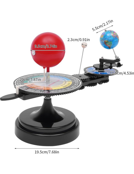 Kit Educativo Planetario Orbital Sol Tierra Luna JUOPTGJ Kit Educativo Planetario Orbital Sol Tierra Luna JUOPTGJ